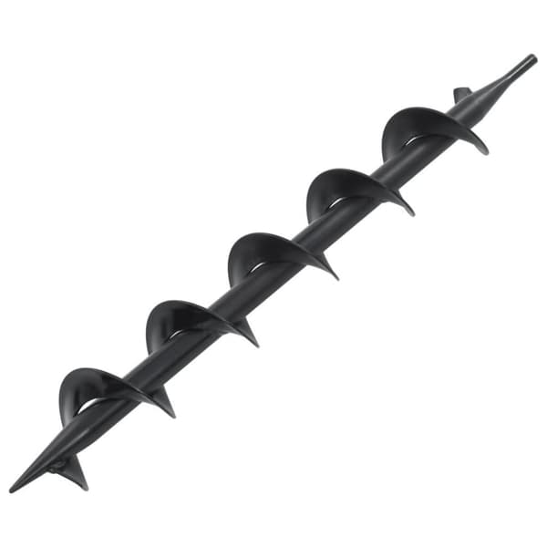 vidaXL Sneglebor stål 75x600 mm