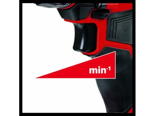 Einhell TC-CD 18-2 Li, Boremaskin med pistolgrep, Nøkkelløs, 1 cm, 350 RPM, 1250 RPM, 38 Nm