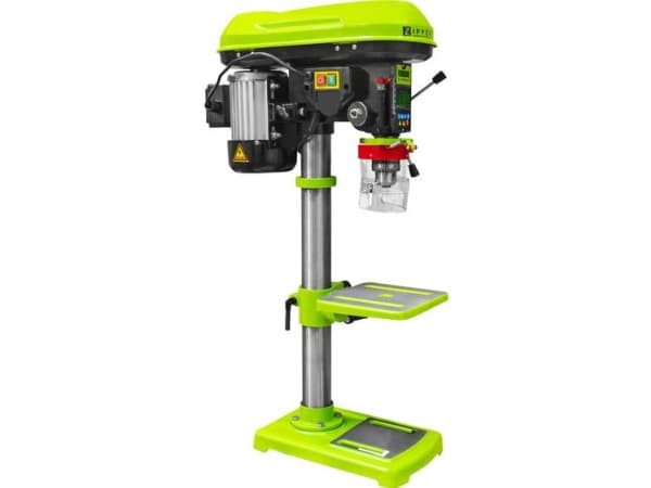 Zipper ZI-STB16T, Søyleboremaskin for benkmontering, Sort, Grønn, 420 RPM, 2700 RPM, 1,6 cm, 80 dB