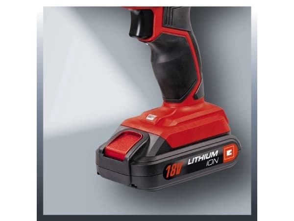 Einhell TC-CD 18-2 Li, pistoolikahvallinen porakone, avaimeton, 1 cm, 350 rpm, 1250 rpm, 38 Nm