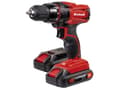 Pikkukuva 1 / 5: Einhell TC-CD 18-2 Li, pistoolikahvallinen porakone, avaimeton, 1 cm, 350 rpm, 1250 rpm, 38 Nm