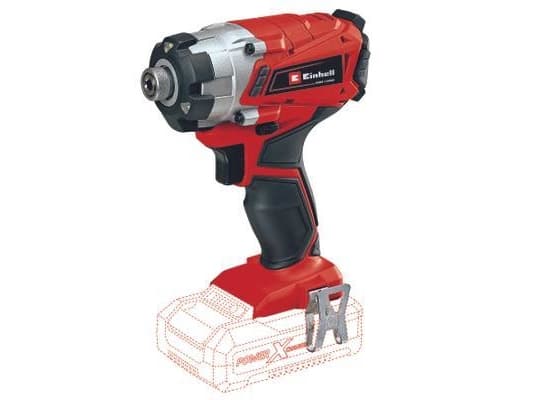 Einhell TE-CI 18/1 Li-Solo, Slagtrekker, Pistolhåndtak, 1/4", Hurtigutløsende chuck, Sort, Rød, Belteklemme - SOLO