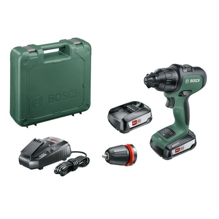 BOSCH Slagboremaskine - AdvancedImpact 18 med 2 slag