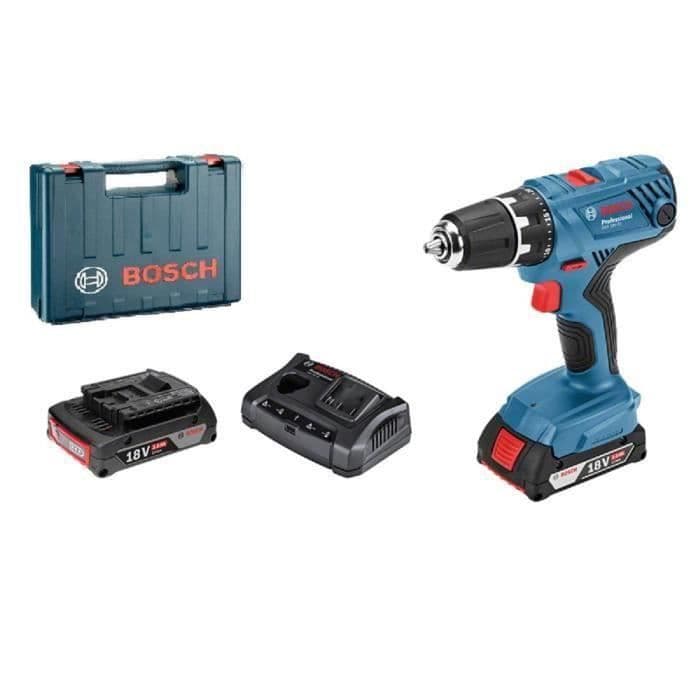 BOSCH GSR18V-21 Trådløs bore / driver - 55 Nm drejningsmoment - 13 mm Chuck