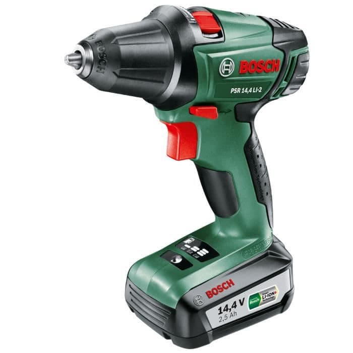BOSCH Trådlös borr PSR 14.4 LI med etui och 1 2,5 Ah batteri