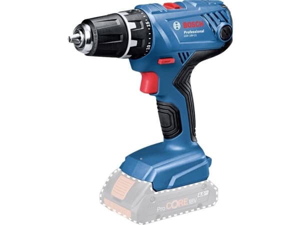 Bosch AKKUSKRUEMASKINE GSR 18V-21 SOLO - SOLO