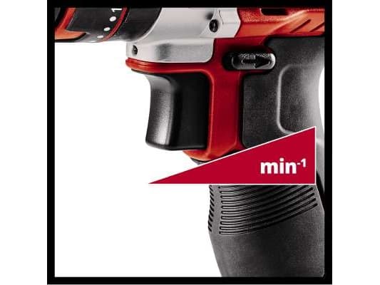 Einhell TE-CD 1, Boremaskin med pistolgrep, Nøkkelløs, 2, 22, 1400 RPM, 1 cm, 8 mm