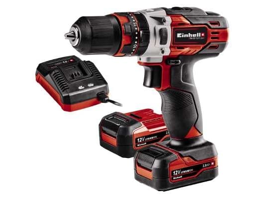 Einhell TE-CD 1, Boremaskin med pistolgrep, Nøkkelløs, 2, 22, 1400 RPM, 1 cm, 8 mm