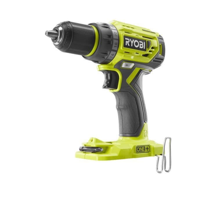 RYOBI R18DD7 - 0 - BØRSTELØS bor 18 volt - 60 Nm (bare)