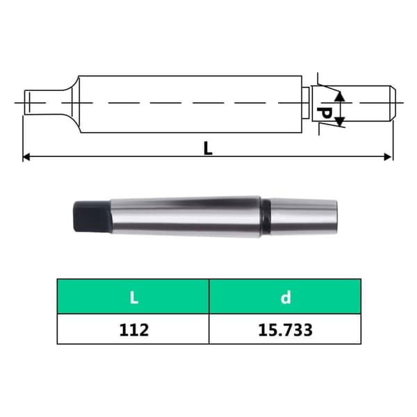vidaXL borepatron m. quick release-funktion MT2-B16 13 mm spændeområde
