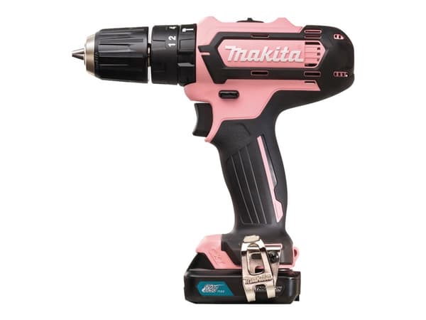 Makita - Hammerbor - trådløs - 2 hastigheter - nøkkelfri borhylse 10 mm - 30 N·m - 12 V