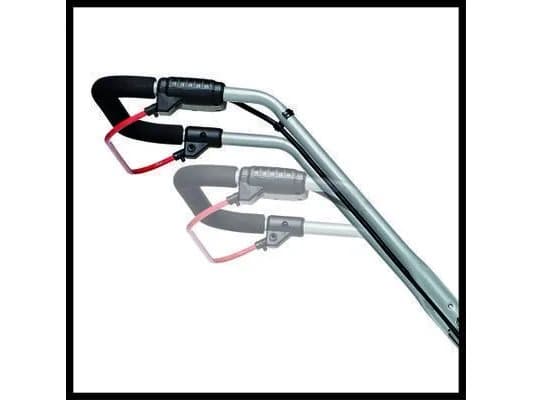Einhell GE-CM 18/33 Li (1x4,0Ah), Gressklipper som man spaserer bak, 33 cm, 2,5 cm, 6,5 cm, 30 l, 4 hjul