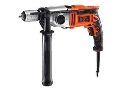 BLACK+DECKER KR1102K-QS - Hammerbor - 1110 W - 2 hastigheter - nøkkelfri borhylse 13 mm - 74 N·m