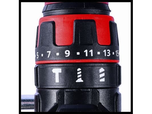 Einhell TE-CD 18/48 Li-i, Boremaskin med pistolgrep, 1500 RPM, 1 cm, 400 RPM, 1500 RPM, 6400 bpm