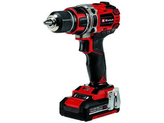 Einhell TE-CD 18/50 Li BL (2x2,0Ah), Boremaskin med pistolgrep, 1,3 cm, 1800 RPM, 500 RPM, 1800 RPM, 50 Nm