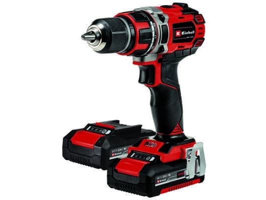 Einhell TE-CD 18/50 Li BL (2x2,0Ah), Boremaskin med pistolgrep, 1,3 cm, 1800 RPM, 500 RPM, 1800 RPM, 50 Nm