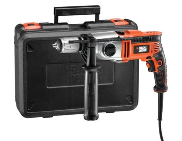 BLACK+DECKER HAMMERDRILL 850W 2-GANGS KASSE KR8542K