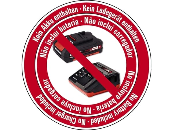Einhell 4513997, Elektrisk skrutrekker, 18 V, 160 mm, 60 mm, 190 mm, 790 g - SOLO
