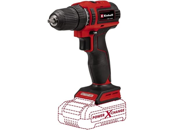 Einhell 4513997, Elektrisk skrutrekker, 18 V, 160 mm, 60 mm, 190 mm, 790 g - SOLO