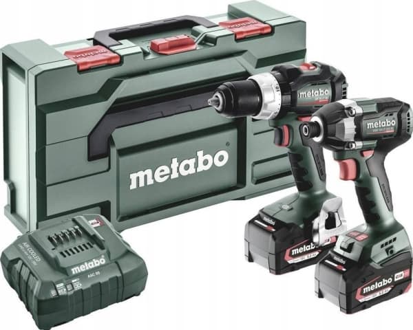 Metabo SBLTBL+SSDLT200BL Batteri slagboremaskine, Batteri slagboremaskine inkl. batteri, Inkl. oplader