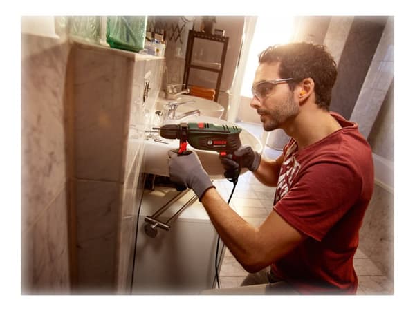 Bosch EasyImpact 600 - Støthammer-bor/driver - 600 W - nøkkelfri borhylse - 15 N·m