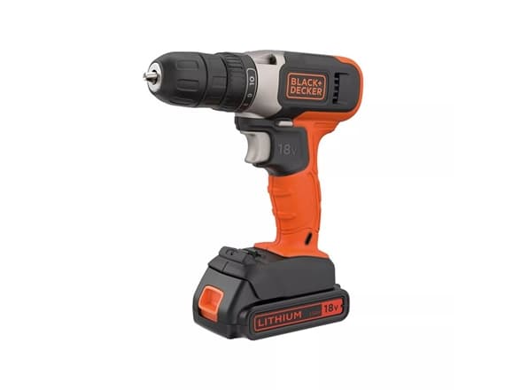 BLACK & DECKER | Sladdlös borrskruvdragare | BCD001C2-QW | 18 V | 2x1,5 Ah | Litium