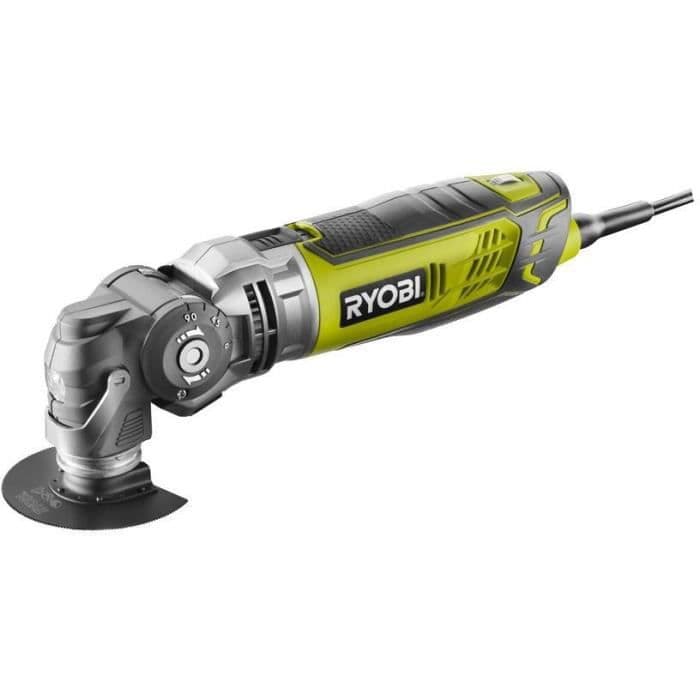 RYOBI Multitool 300W drejeligt hoved + 2 klinger