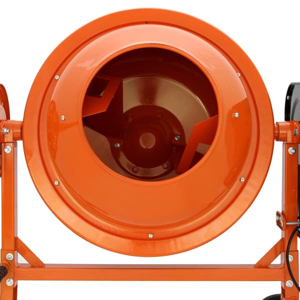 Elektrisk 70 L Betongblandare 30 rpm Cementblandare Betongmixer Cementmixer Betong Cement Bygg Murbruk 100cm x 97cm x 55cm | MonsterShop