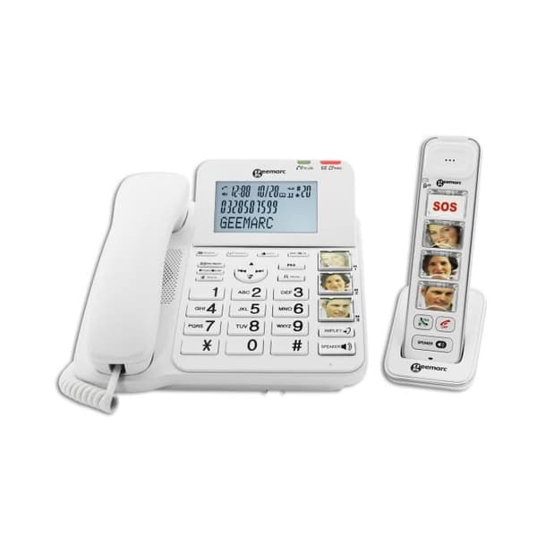 GEEMARC AMPLIDECT COMBI-PHOTO 295 trådad telefon + PhotoDECT 295