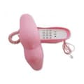 Miniatyrbild 3 av 3: Telefon med sladd sensuell rosa fast mun ovanlig rolig originaldekoration.