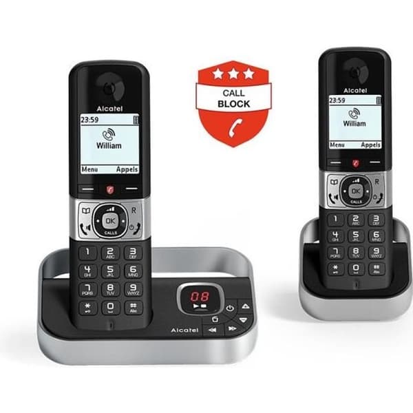 ALCATEL - F890 röstduo svart