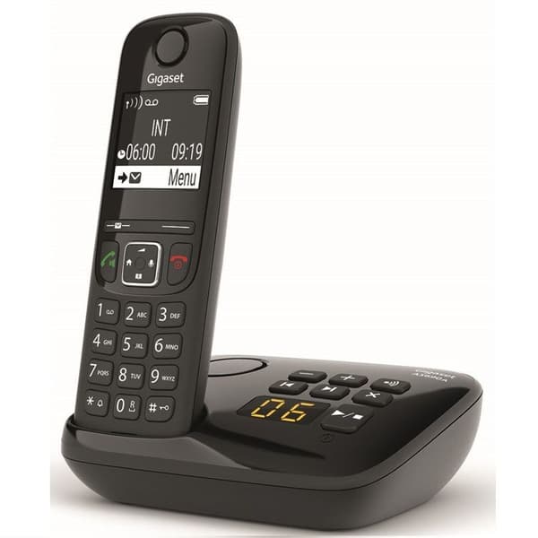 GIGASET fast telefon AS690 A Svart