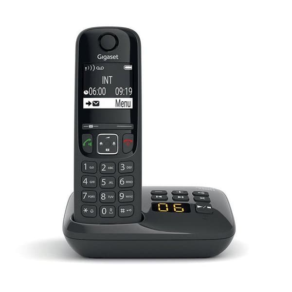 GIGASET fast telefon AS690 A Svart Svart
