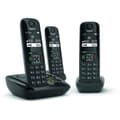 Miniatyrbild 3 av 6: GIGASET Fast telefon AS690 A Trio Svart