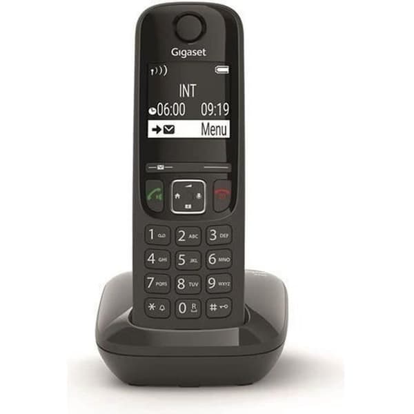 GIGASET fast telefon AS690 Svart Svart