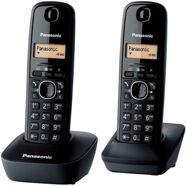 Telefon Panasonic KX-TG1612 Svart