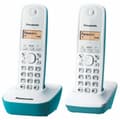 Miniatyrbild 1 av 3: Trådlös Telefon Panasonic KX-TG1612FRC Ambra Blå/Vit