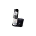 Miniatyrbild 1 av 3: Panasonic KX-TG6811FXB DECT-telefon med högtalartelefon och nummerpresentation - svart