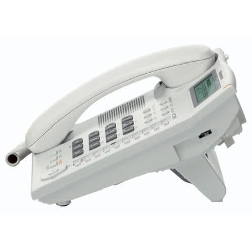 Panasonic KX-TS880 sladdtelefon - Högtalartelefon, 50 ingångar, nummerpresentation - Vit