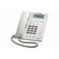 Miniatyrbild 1 av 4: Panasonic KX-TS880 sladdtelefon - Högtalartelefon, 50 ingångar, nummerpresentation - Vit
