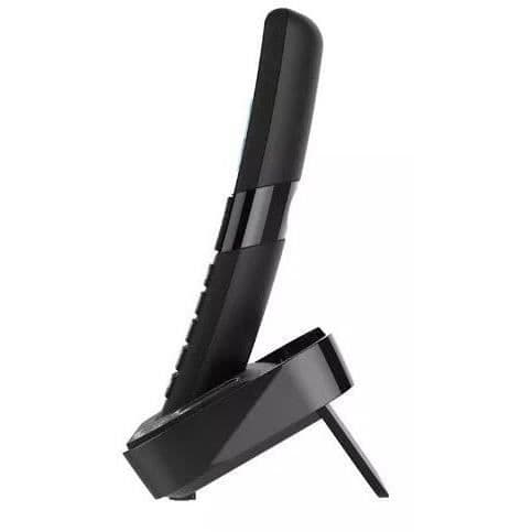Fast trådlös telefon - ALCATEL - F860 solo svart - Utan telefonsvarare