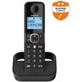 Miniatyrbild 1 av 6: Fast trådlös telefon - ALCATEL - F860 solo svart - Utan telefonsvarare