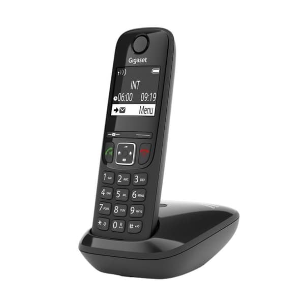Gigaset As690 trådlös telefon Svart