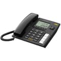 Miniatyrbild 1 av 4: Alcatel T76 sladdtelefon med svart nummerpresentation - handsfree - 10 namn- och nummerkatalog