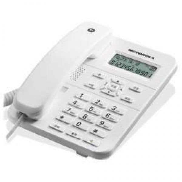 Trådlös telefon - Märke - Modell - Alfanumerisk - Handsfree - Vit