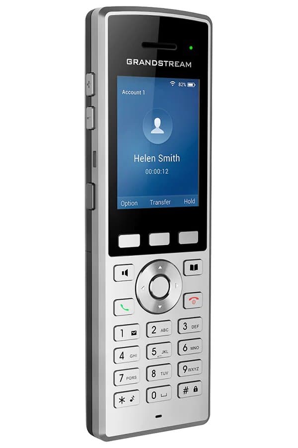 Grandstream Networks WP822 IP phone Black, Silver 2 lines LCD Wi-Fi