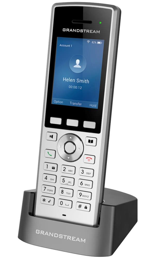 Grandstream Networks WP822 IP phone Black, Silver 2 lines LCD Wi-Fi