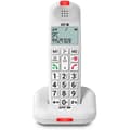 Miniatyrbild 3 av 4: SPC Comfort Kairo - Trådlös seniortelefon, stora knappar, förstärkt ljud, hörapparatkompatibel, samtalsblockering – Vit