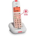 Miniatyrbild 2 av 4: SPC Comfort Kairo - Trådlös seniortelefon, stora knappar, förstärkt ljud, hörapparatkompatibel, samtalsblockering – Vit