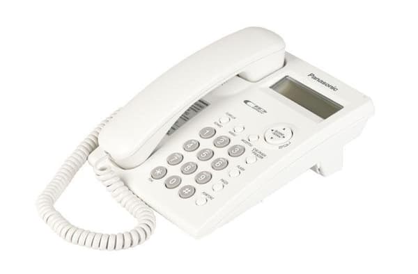 Panasonic KX-TSC11 DECT telefon Vis nummer Hvid